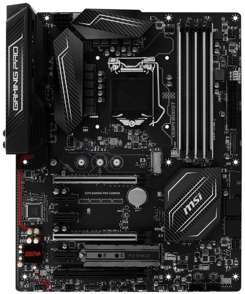 MSI Z270 Gaming Pro Carbon: płyta główna dla Kaby Lake z podświetleniem RGB 2