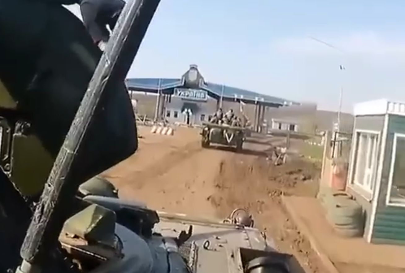 Tak Rosjanie wkraczali do Ukrainy. Filmik nagrał nieżyjący już żołnierz