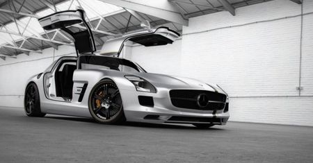 Srebrne skrzydło – Wheelsandmore SLS AMG Silver Wing (2012)