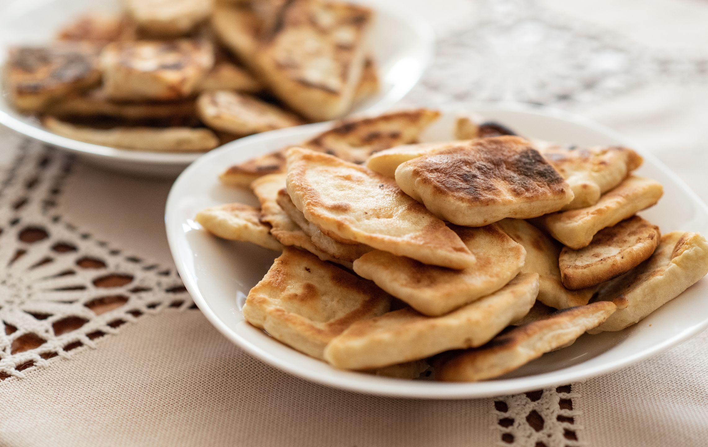Placki z ciasta na pierogi