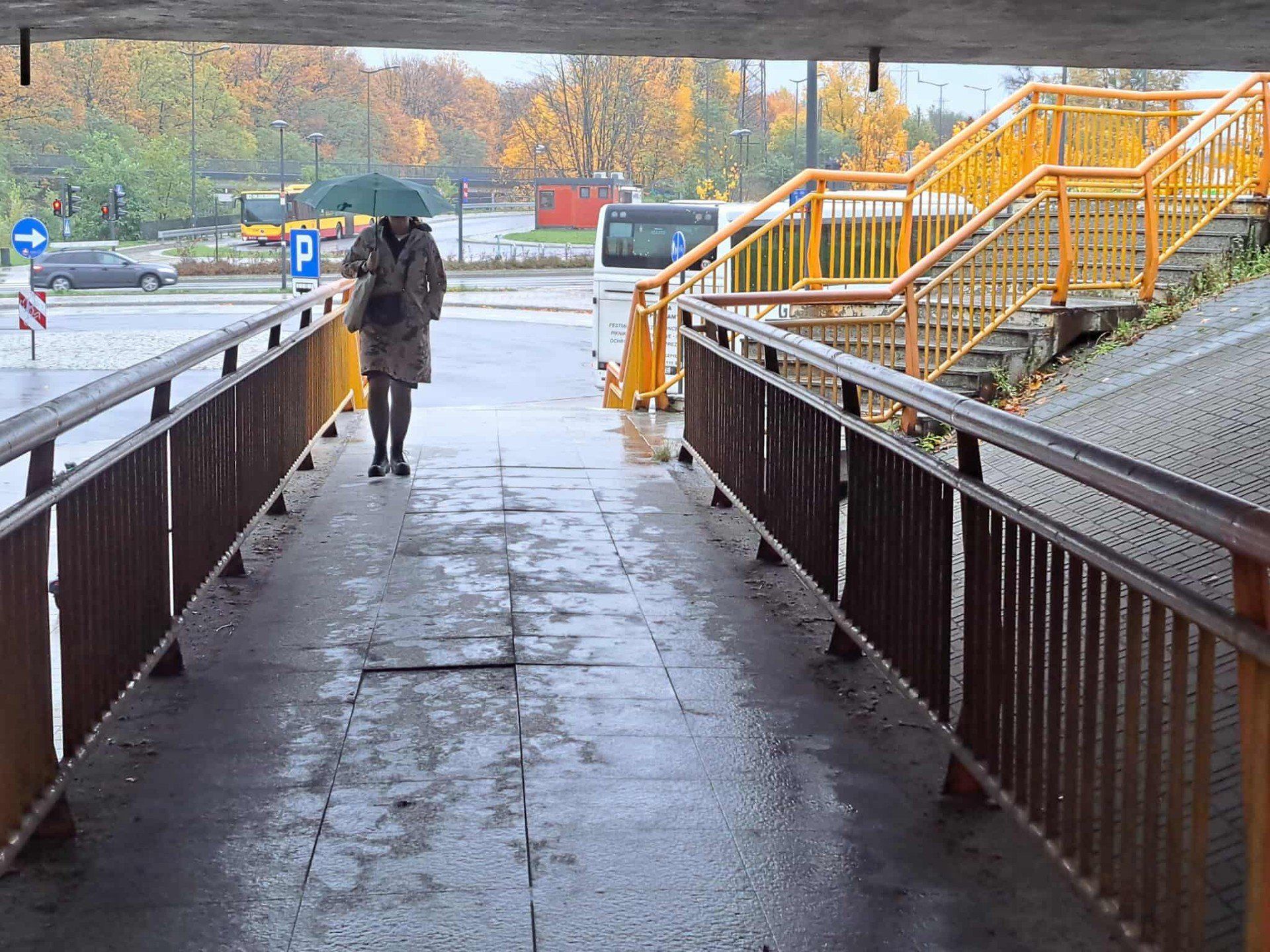 Wiadukt na Kopcińskiego był niedawno remontowany i jest w dobrym stanie technicznym