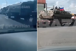 Nowe nagrania z Rosji. "Ponad tysiąc sztuk sprzętu"