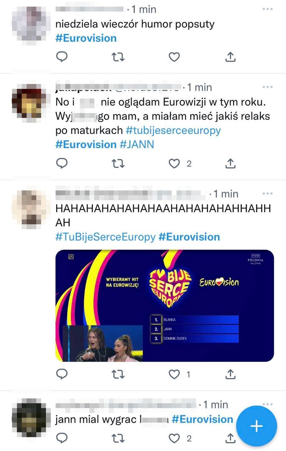 Widzowie oburzeni wynikami preselekcji do Eurowizji