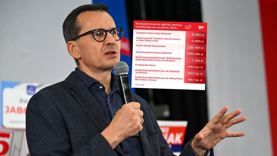 Według opozycji, rezerwa budżetowa to "bankomat premiera Mateusza Morawieckiego"