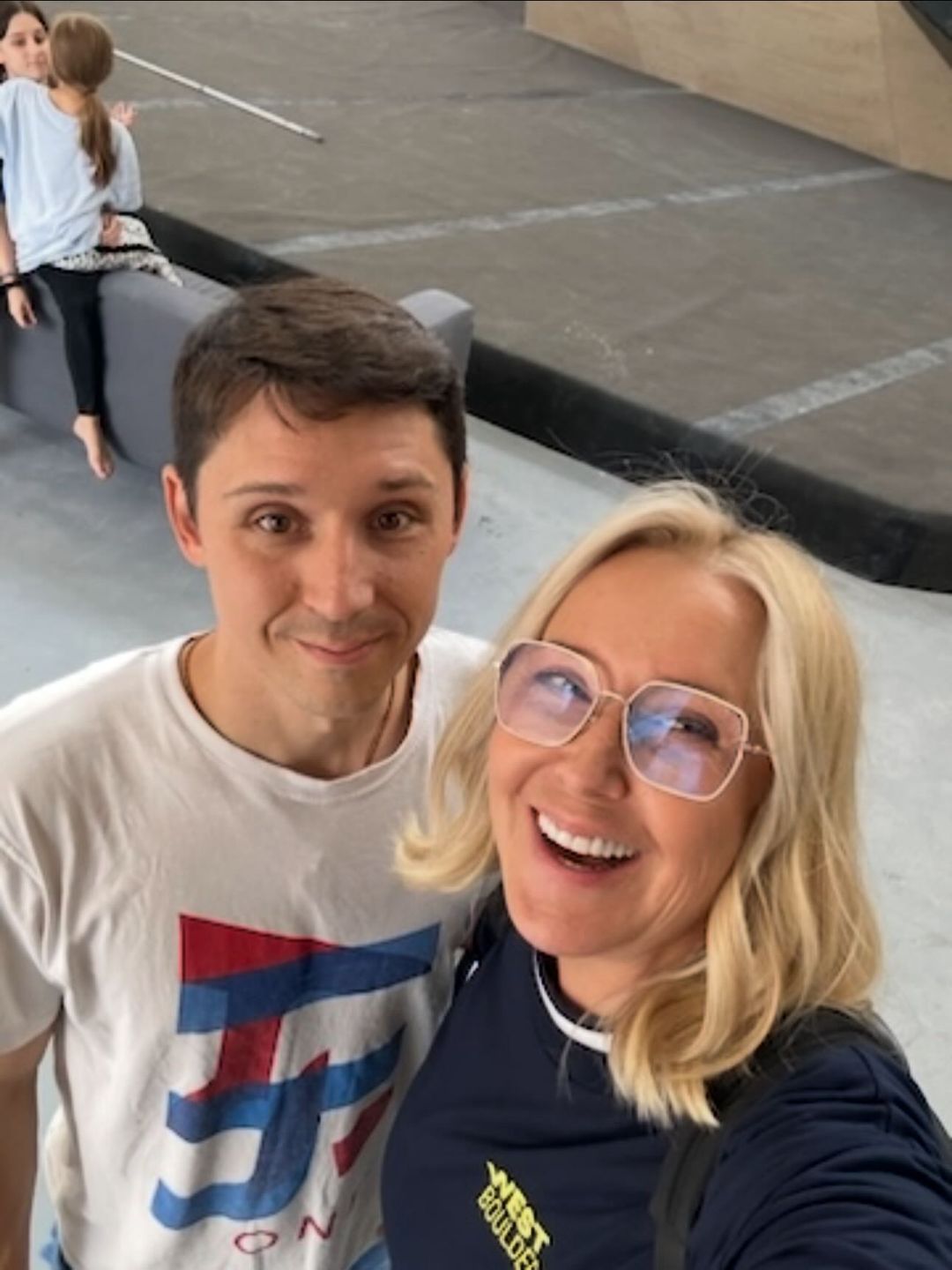 Agata Młynarska z synem
