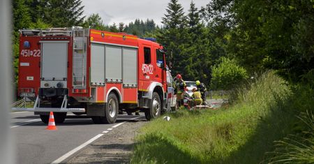 Makabryczny wypadek. Nie żyje emerytowana policjantka