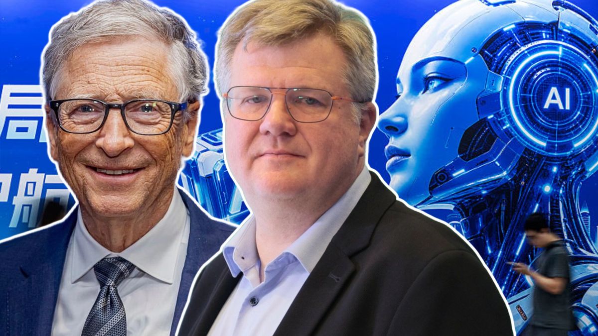Bill Gates i Sebastian Kondracki