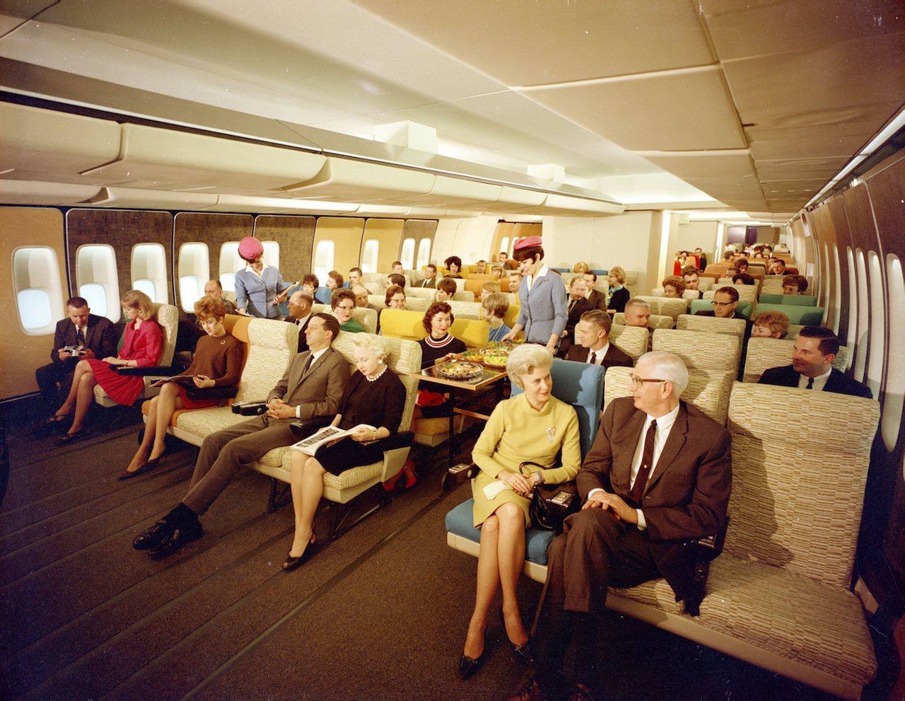 Boeing 747 zaoferował nowy komfort podróży