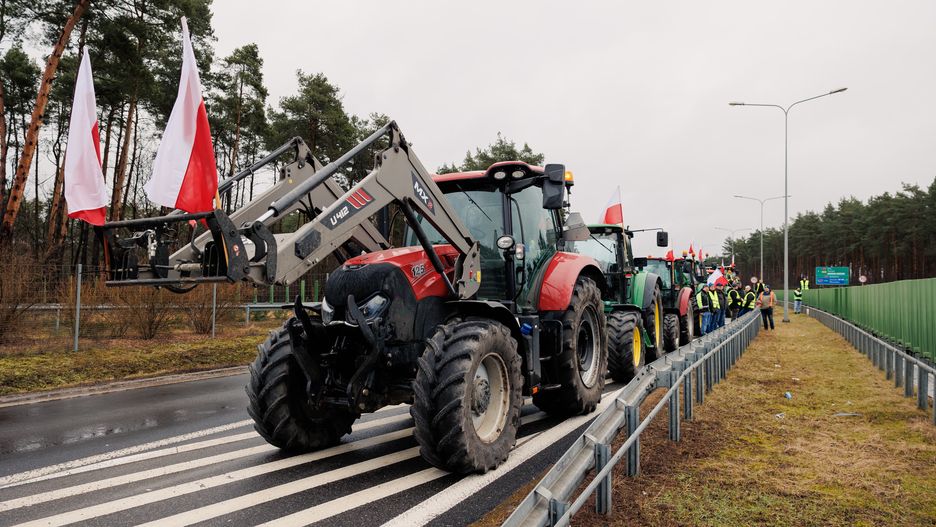 Protest rolników. Zdjęcie ilustracyjne