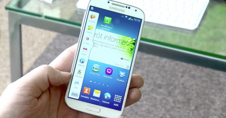 Prezentacja funkcji Samsunga Galaxy S4 - KomórkomaniaTV