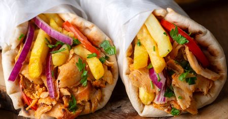 Zamiast kurczaka, kupiłam inne mięso. Gyros wyszedł jeszcze lepszy