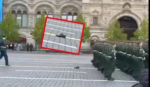 Zgubił buta na paradzie w Moskwie. Nikt nawet nie zareagował