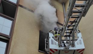 Warszawa. Pożar na Ursynowie. Mieszkańcy ewakuowani, zginął pies i trzy koty