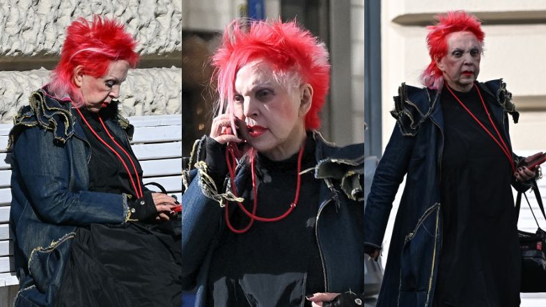 Krystyna Mazurówna "przyłapana" na ulicach Warszawy