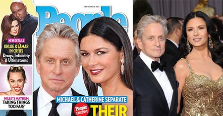 Zeta-Jones i Douglas SĄ W SEPARACJI!