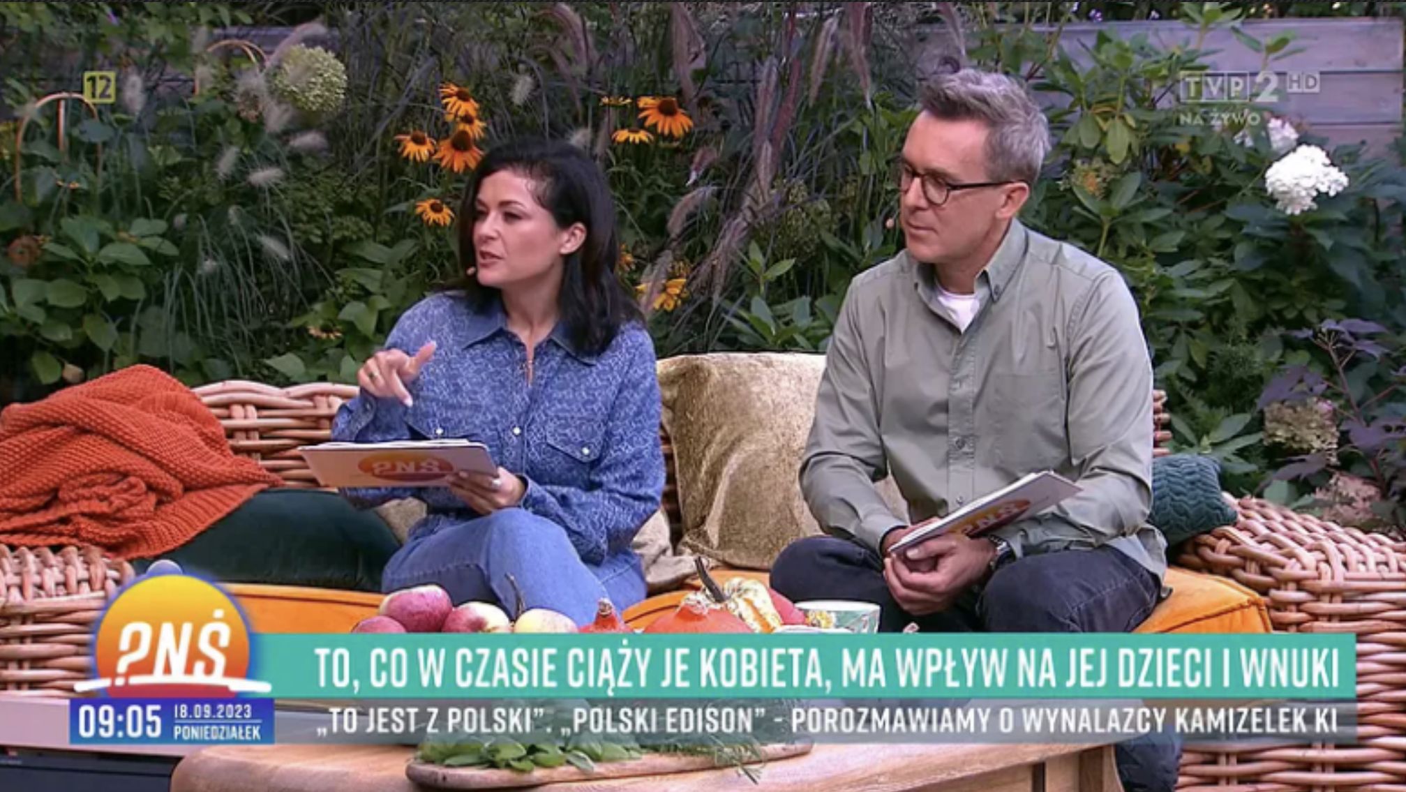Kadr z "Pytania na śniadanie"