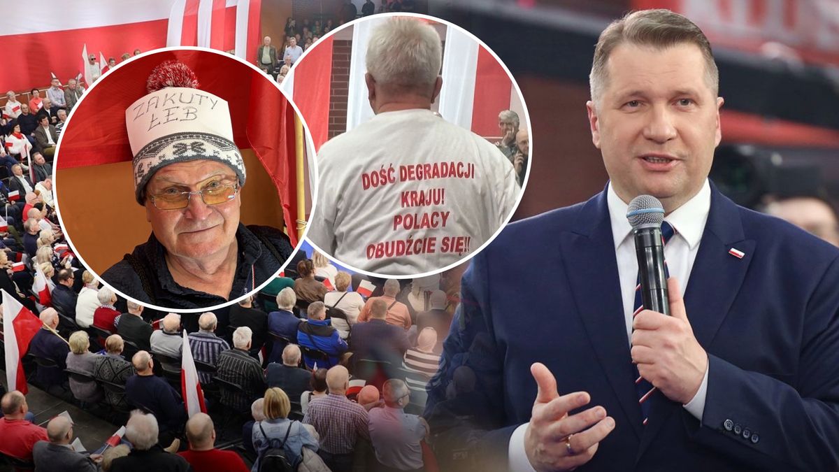 Przemysław Czarnek kandydatem na premiera partii PiS. Wiec