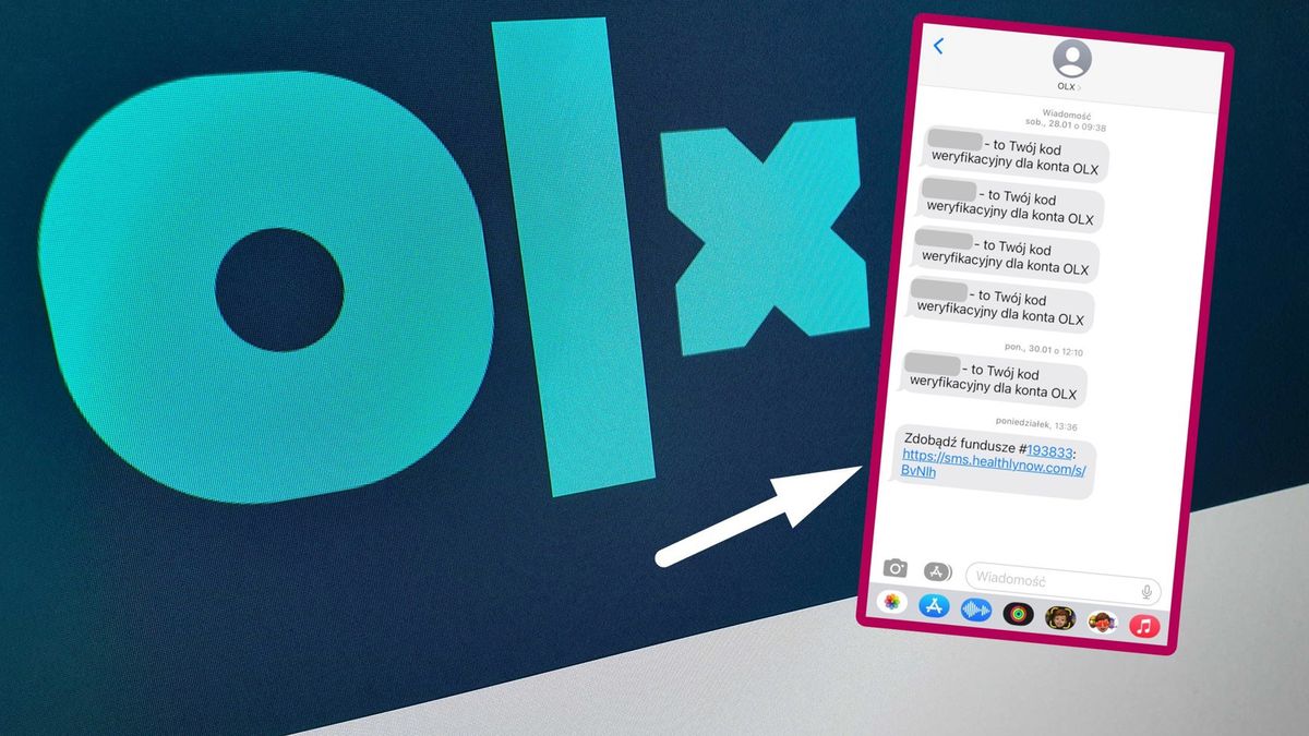 Fałszywy SMS "od OLX"
