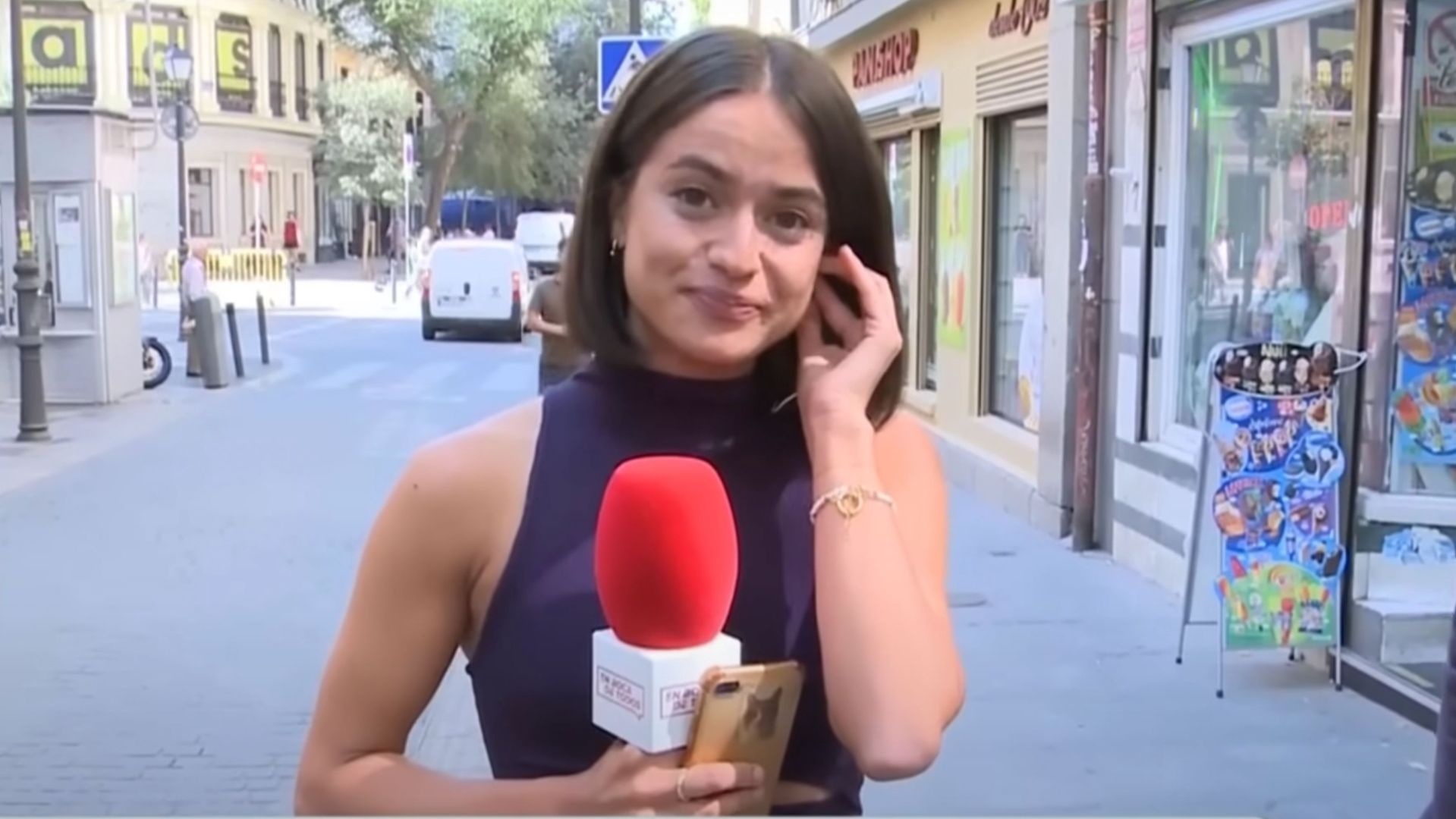 Szok w Madrycie. Dziennikarka molestowana podczas wejścia na żywo