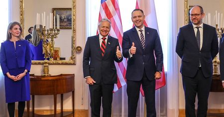 Spotkanie w Belwederze. Prezydent przyjął nowych ambasadorów w Polsce