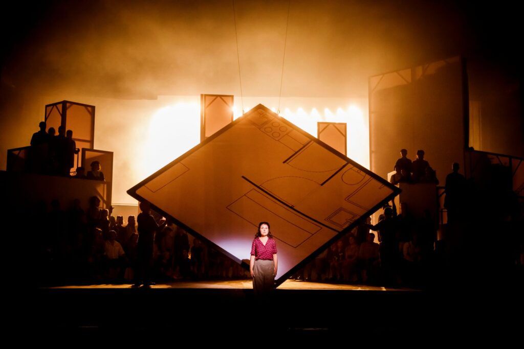 Agata Zubel (Architektka). „Najlepsze miasto świata. Opera o Warszawie” w Teatrze Wielkim – Operze Narodowej © Krzysztof Bieliński