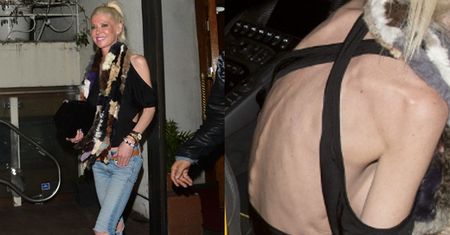 Wychudzona Tara Reid na randce. Cierpi na anoreksję? (ZDJĘCIA)