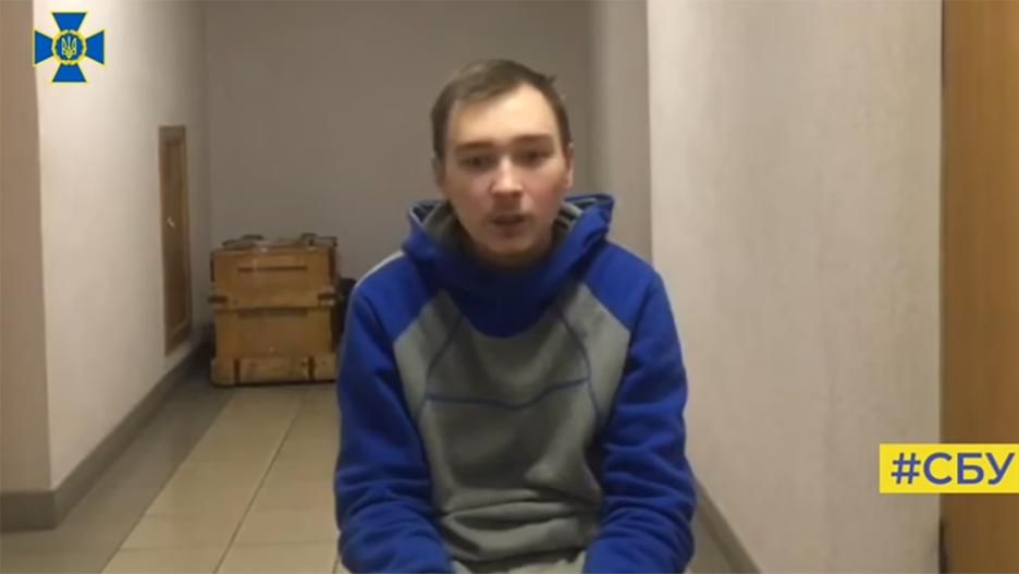 Rosyjski żołnierz przyznał się przed kamerami. Wywiad pokazał nagranie