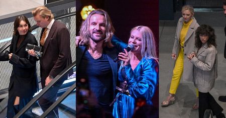 Kulisy premiery filmu "Miłość na pierwszą stronę": zakochana Olga Bołądź, świętujący Piotr Stramowski i Maria Sadowska... (ZDJĘCIA)