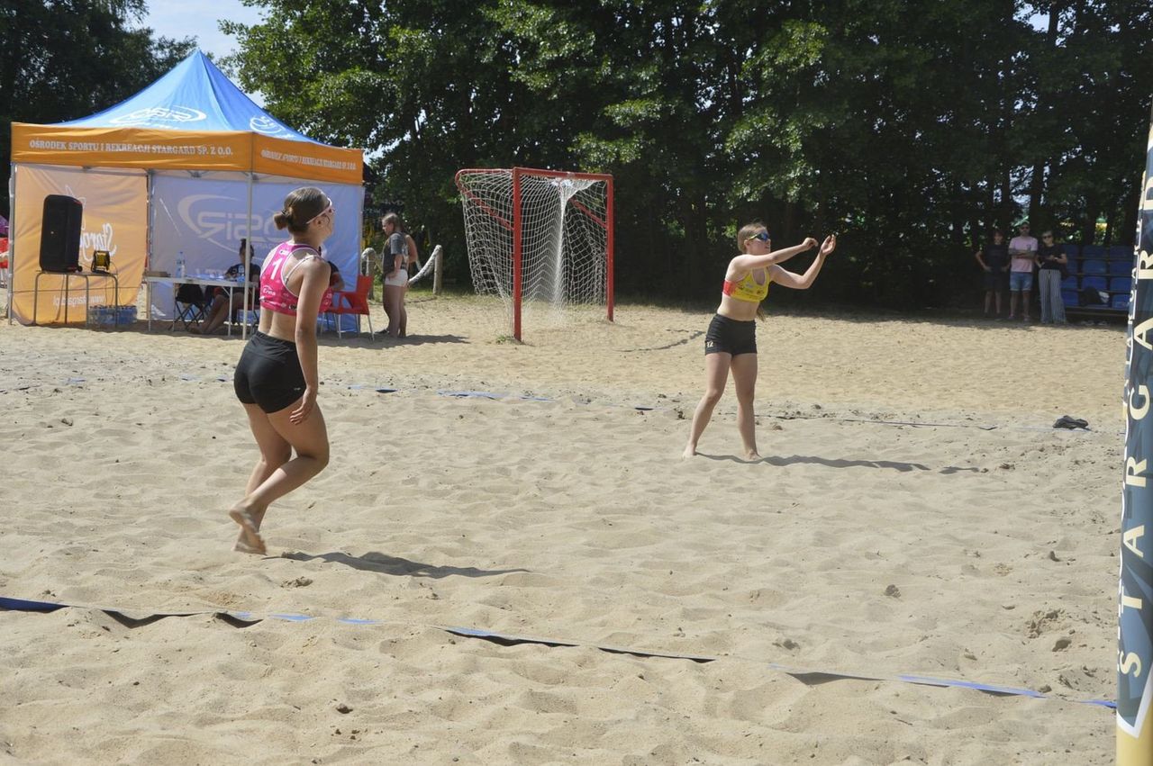 Pilipczak i Masłowska dominują w Wakacyjnej Lidze Siatkówki Plażowej