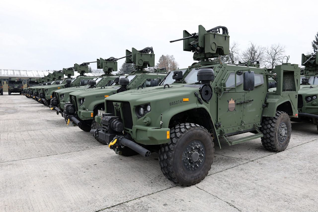 The JLTV is in the inventory of European armies, such as the Slovenian army.