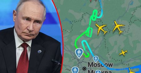 Samolot Putina zawrócony do Petersburga? Przez atak dronów