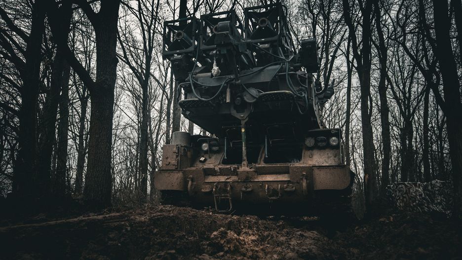 Ukraiński Buk-M1 powstały w ramach programu FrankenSAM.