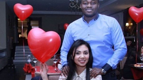 Kazaszka i Afrykanin