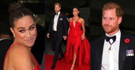 Eleganccy książę Harry i Meghan Markle brylują na gali z okazji Dnia Weterana w Nowym Jorku (ZDJĘCIA)