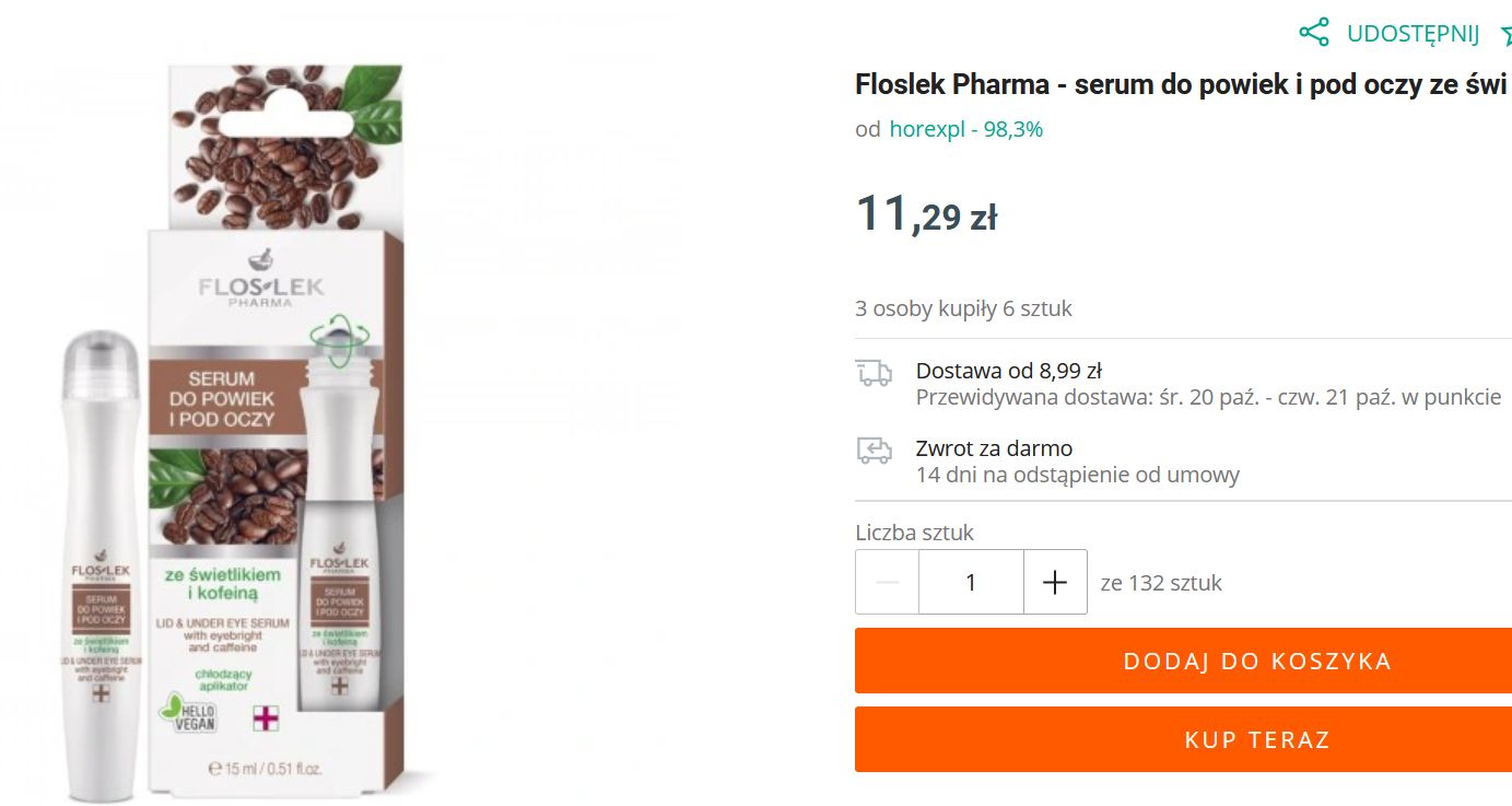 Serum pod oczy Floslek Pharma 