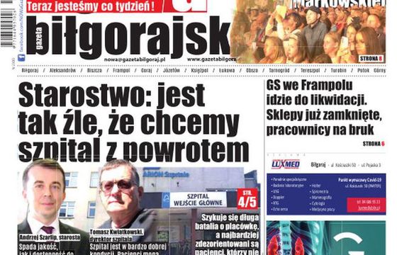 „Nowa Gazeta Biłgorajska” sprzedana. Właścicielem – Grupa Wydawnicza Wspólnota