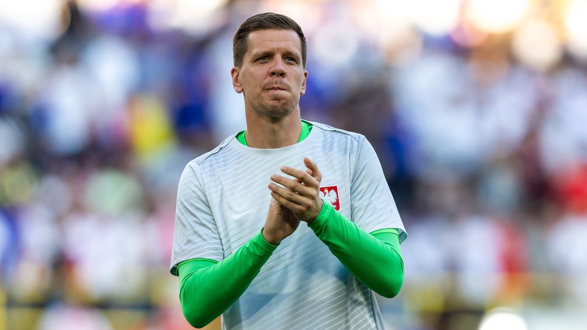France v Poland - UEFA EURO 2024Wojciech Szczesny is greetings  fans after the UEFA Euro 2024 Group D match between France v Poland, at the  BVB Stadion Dortmund in Dortmund, Germany, on June 25, 2024. (Photo by Andrzej Iwanczuk/NurPhoto via Getty Images)NurPhotosports photography, european championship, group stage, fans, post-match, matchday, teams, professional footballer, goalkeeper, football, match, june 25, uefa euro 2024, team spirit., dortmund, fan interaction, nurphoto, players, european competition, uefa, tournament, french team, bvb stadion dortmund, greetings, polish team, andrzej iwanczuk