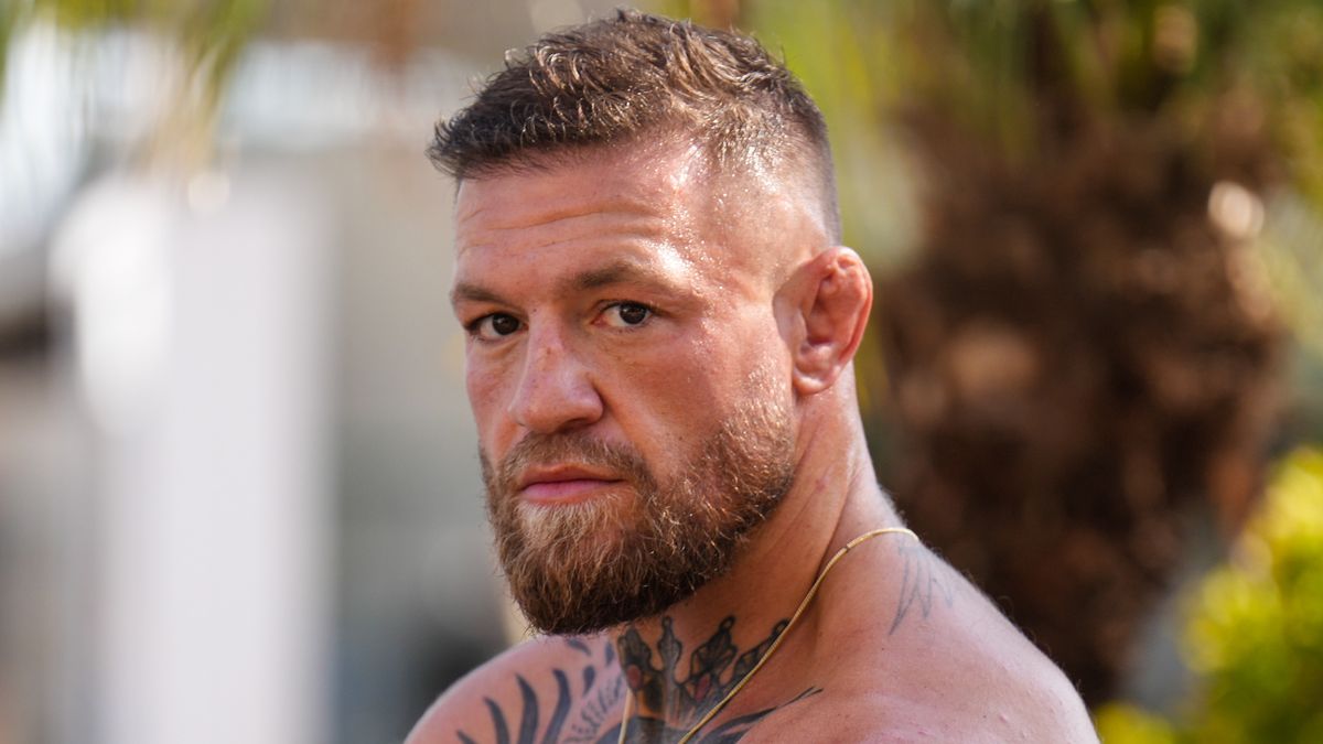 CANNES, FRANCE - MAY 25: Conor McGregor is seen during the 75th annual Cannes film festival at  on May 25, 2022 in Cannes, France. (Photo by Edward Berthelot/GC Images)