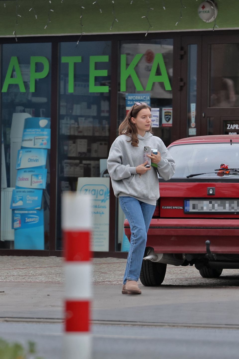 Sanah sfotografowana na mieście