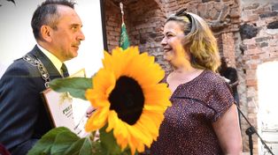 Zielona Góra: Honorowi obywatele i nagrody kulturalne w pałacu w Zatoniu