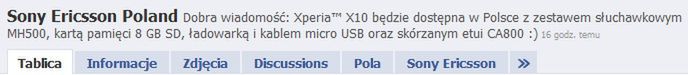 Sony Ericsson Xperia X10 w przedsprzedaży. Znamy zawartość zestawu [aktualizacja] 2