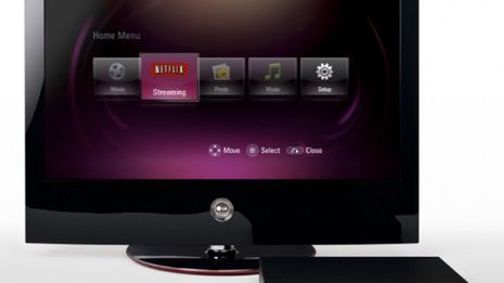 Netflix z odtwarzacza LG 1