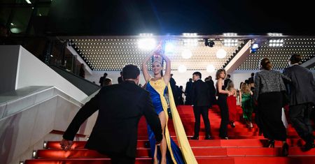 Incydent podczas festiwalu w Cannes. Nagle wkroczyła ochrona