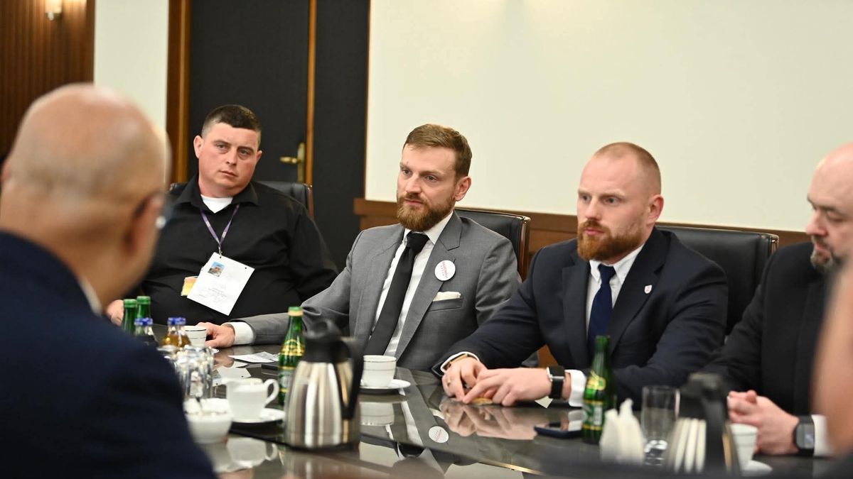 Zdjęcia ze spotkania przedsiębiorców z przedstawicielami Kancela