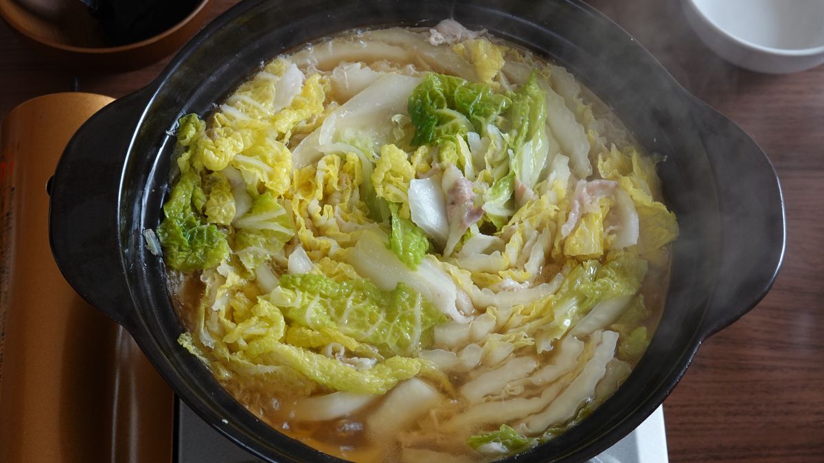 Zupa z kapusty pak choi