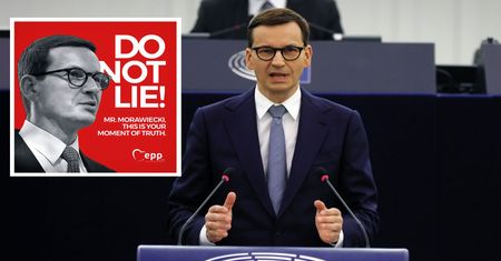 Gorąco w Parlamencie Europejskim. Spięcie Morawieckiego z prowadzącym obrady