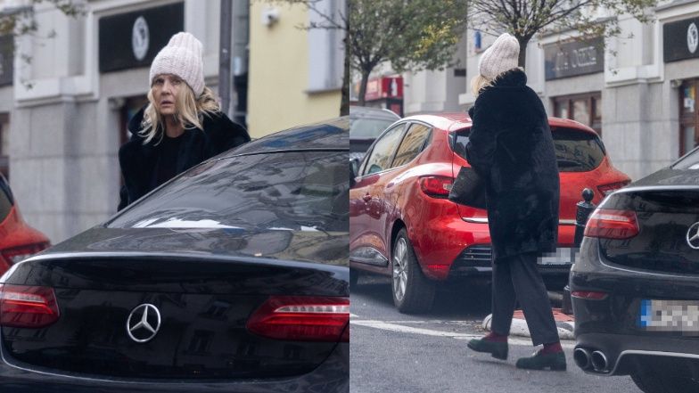 Grażyna Szapołowska "przyłapana" na mieście