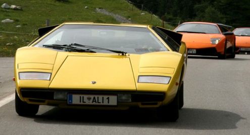 Ponad 100 Lamborghini w jedym miejscu - zlot w St. Moritz [video]