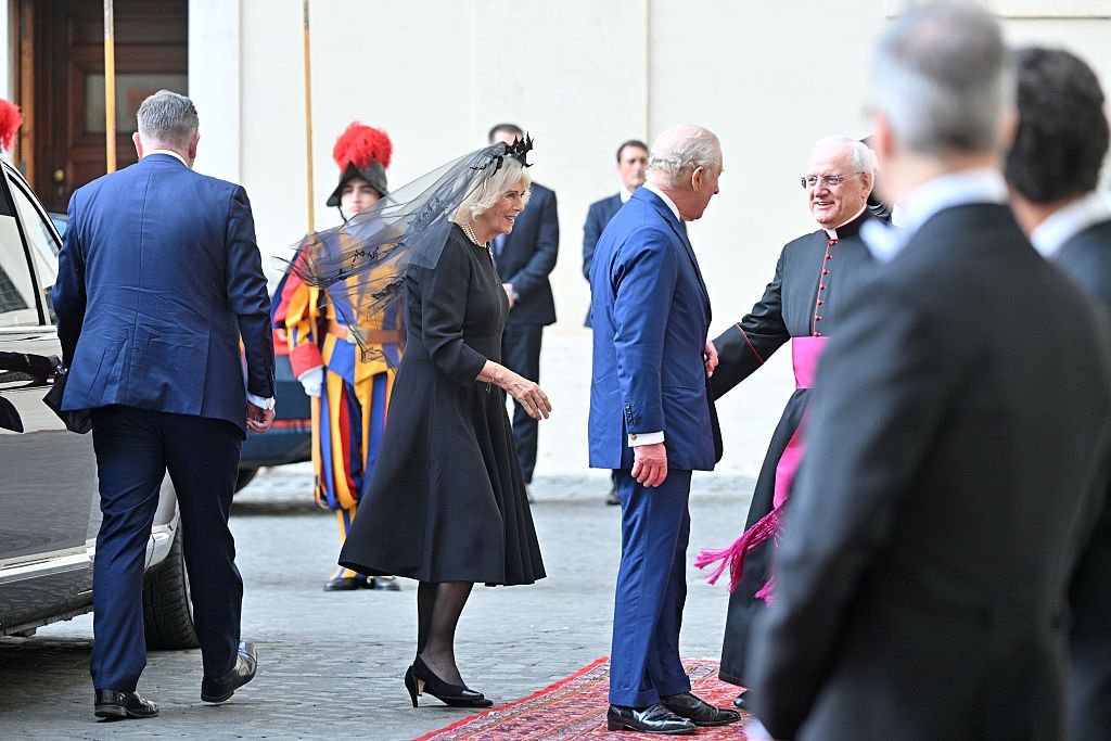 Król Karol III i królowa Camilla w Watykanie