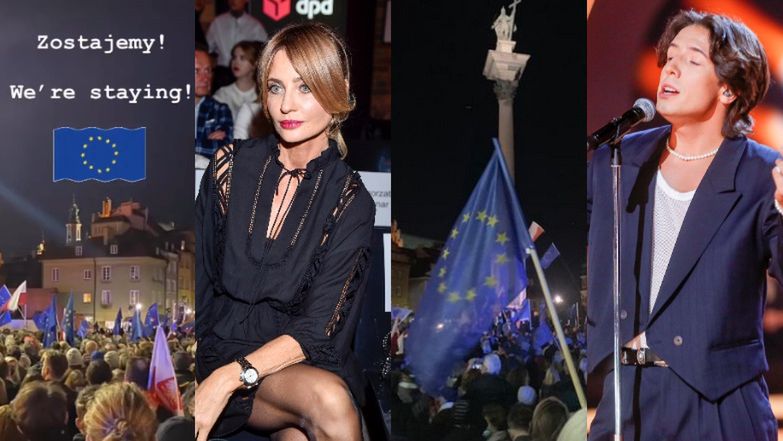 Gwiazdy na proteście